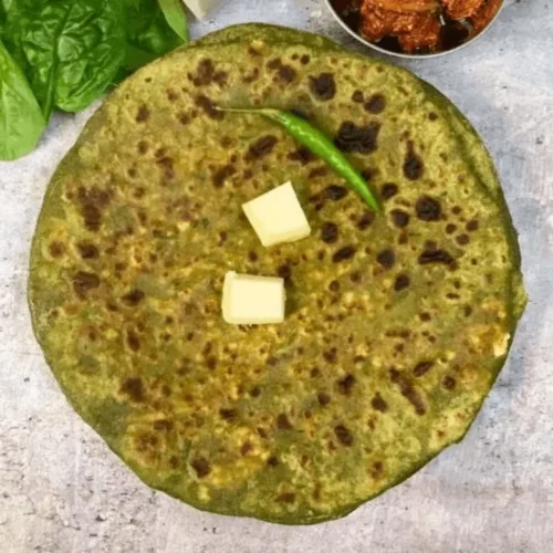 Palak Paratha 1nos