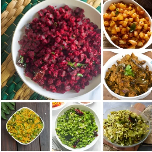 Veg dry curries