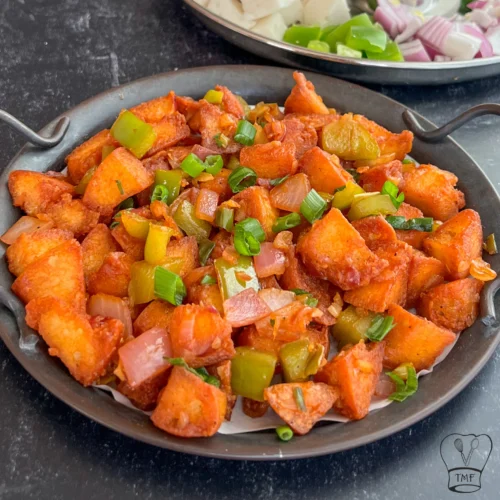 Chilli idly /Masala idly 1plate